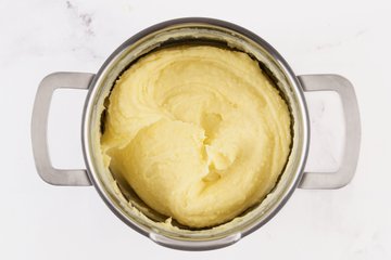 Preparación del puré de patatas, foto 10