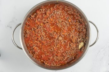 Receta de saquitos de lasaña al horno: preparación 3