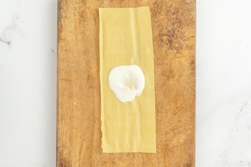 Receta de saquitos de lasaña al horno: preparación 5