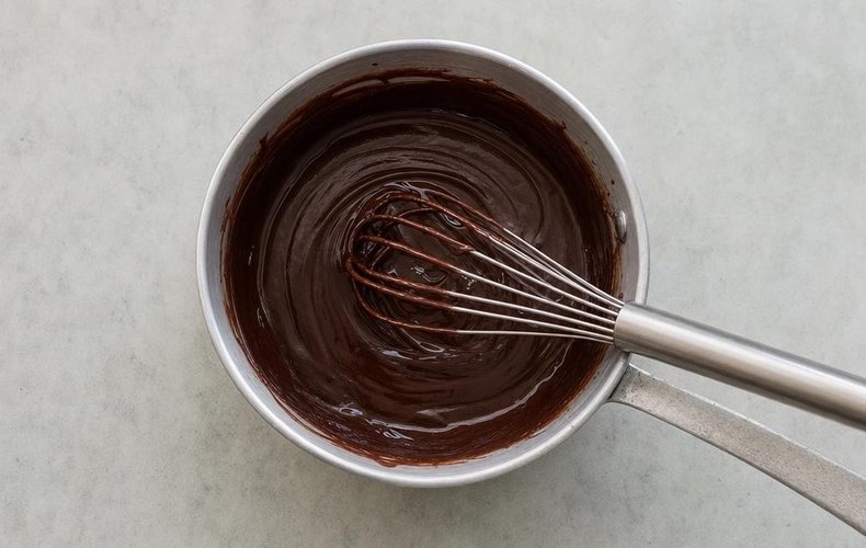 Tronco de Navidad de Nutella y mascarpone: paso 6