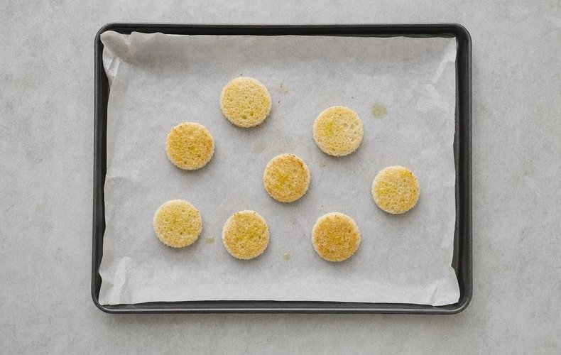 Velitas saladas de Navidad: paso 2
