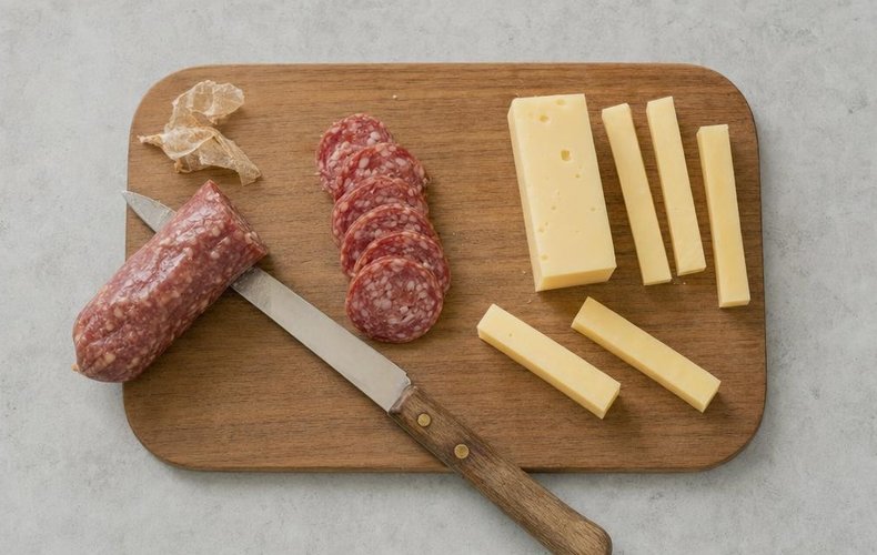 Velitas saladas de Navidad: paso 3