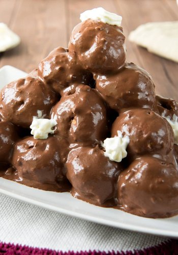 Receta Profiteroles de chocolate