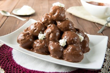 Receta Profiteroles de chocolate