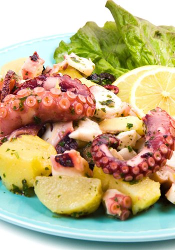 Receta Pulpo con patatas