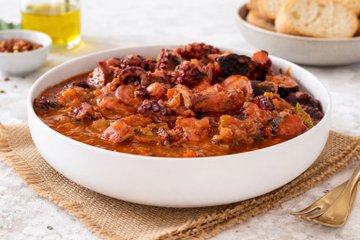 Receta Pulpo guisado