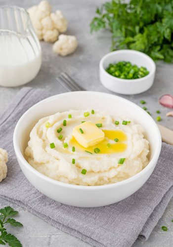 Receta Puré de coliflor