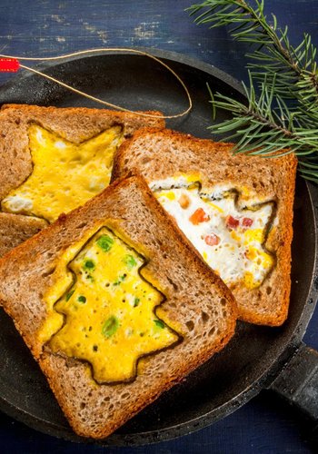 Receta Pan de molde con tortilla