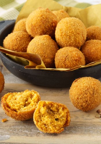 Receta Albóndigas de lentejas