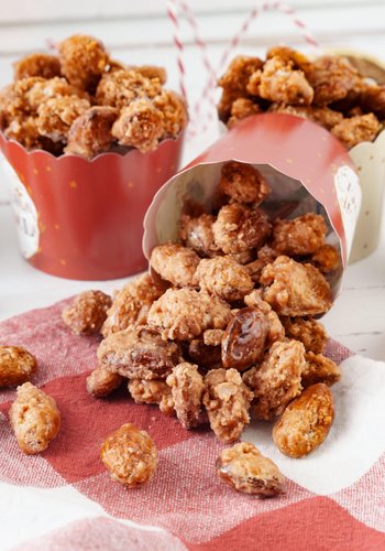 Receta Almendras caramelizadas