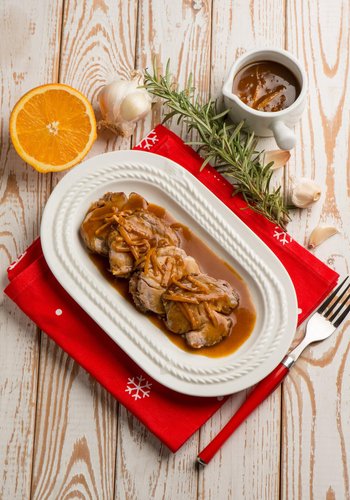 Receta Asado a la naranja