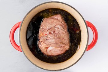Receta del brasato sin marinar 4