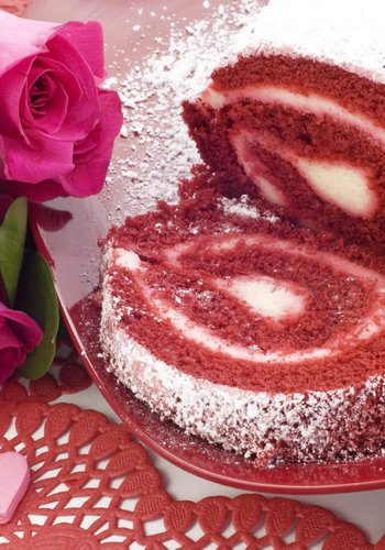 Receta Brazo de gitano red velvet