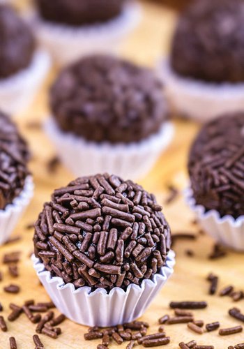 Receta Brigadeiros brasileños