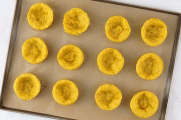 Receta de cestitas de polenta 5