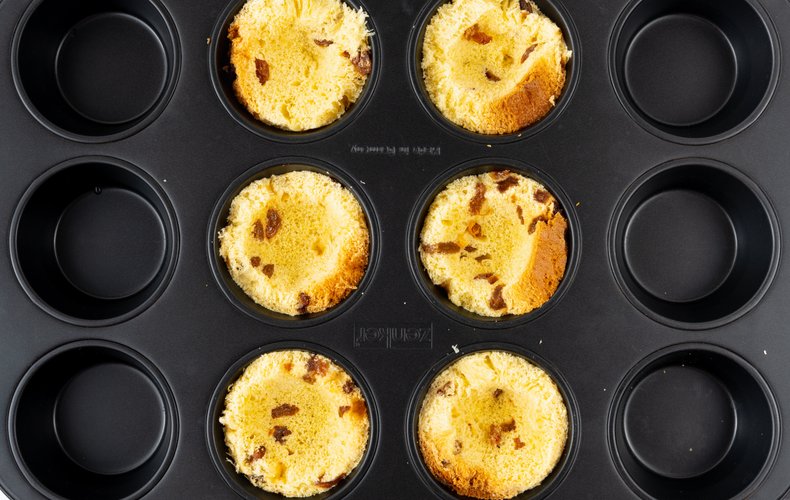 Receta de cestitas de panettone: preparación 4