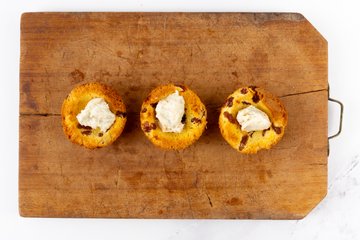 Receta de cestitas de panettone: preparación 8