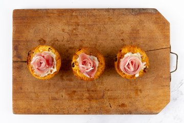 Receta de cestitas de panettone: preparación 9