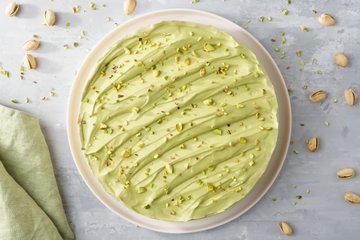 Receta Cheesecake de pistacho