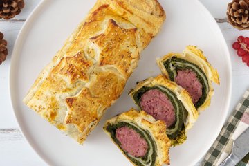 Receta Cotechino en costra de hojaldre