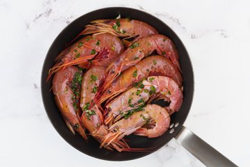 Receta de espaguetis con langostinos 2