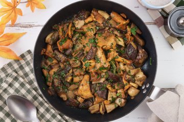 Receta Funghi trifolati (setas salteadas con ajo y perejil): la receta original