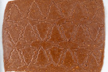 Receta de galletas árbol de Navidad: preparación 2