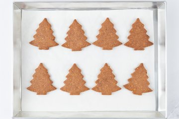 Receta de galletas árbol de Navidad: preparación 3
