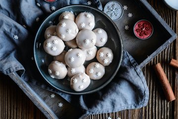 Receta Galletas blandas de jengibre glaseadas