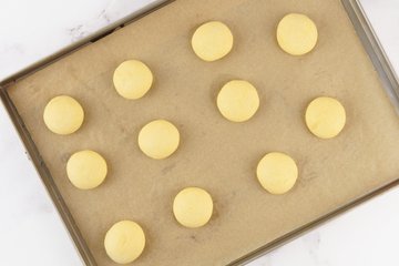 Receta de las galletas bolas de nieve, foto 11