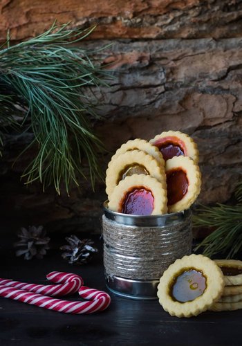 Receta Galletas de cristal