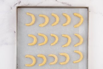 Receta de las galletas Vanillekipferl, foto 10