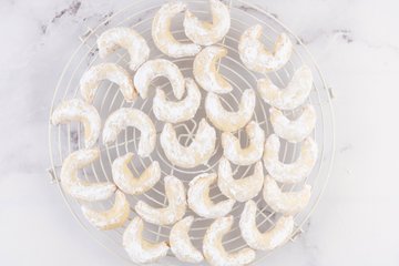 Receta de las galletas Vanillekipferl, foto 12