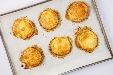 Receta de hojaldres de manzana con miel 11