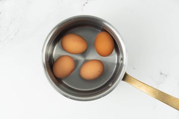 Receta de huevos rellenos en freidora de aire 1