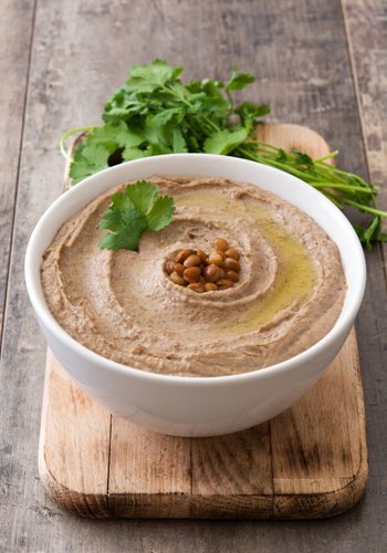 Receta Hummus de lentejas