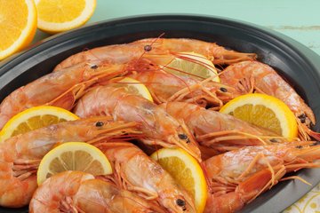 Receta Langostinos al Varoma con Thermomix