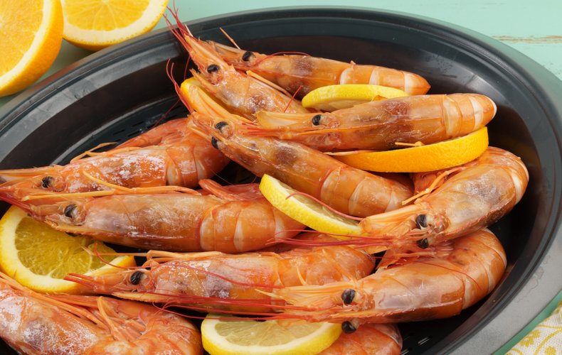 Receta de langostinos con Thermomix