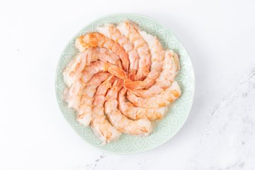 Receta de langostinos envueltos en panceta 2
