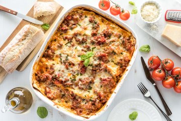 Receta Lasaña al horno