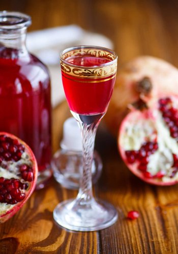 Receta Licor de granada