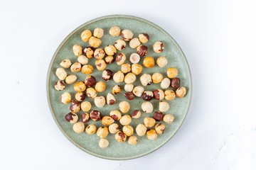 Receta de masa quebrada de avellanas y cacao: preparación 1