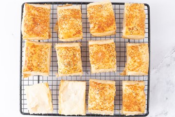 Receta de milhojas de speck, manzana y ricotta 12