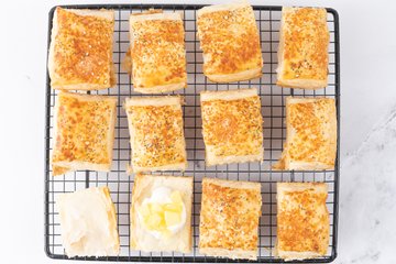 Receta de milhojas de speck, manzana y ricotta 14