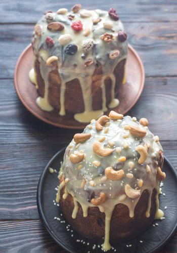 Receta Minipanettones con pepitas de chocolate