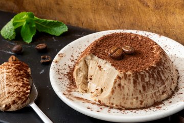 Receta Panna cotta de café