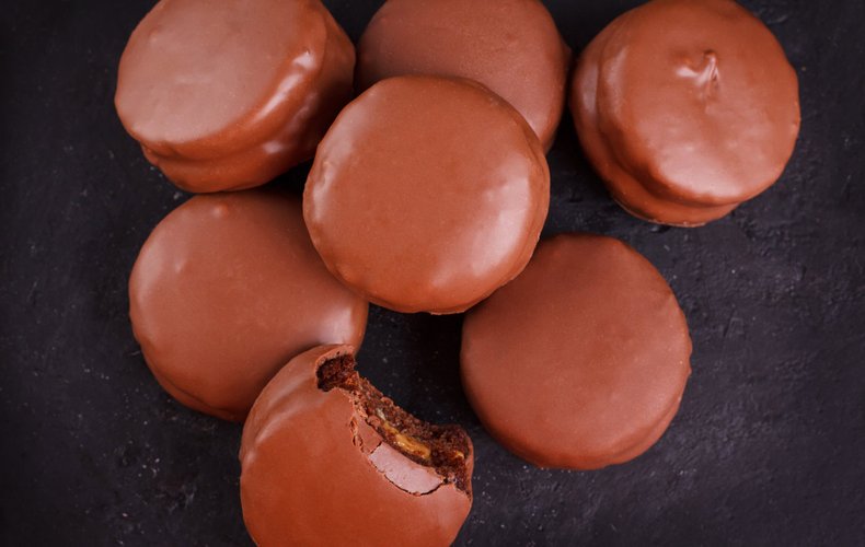Receta de los pão de mel de miel y chocolate