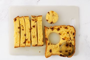 Receta de pastelitos de panettone 1