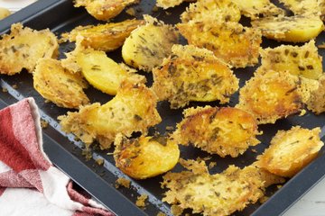 Receta Patatas crujientes al parmesano