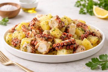 Receta Pulpo con patatas